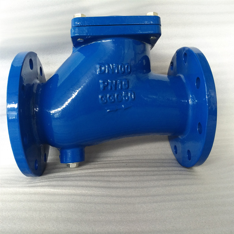 法兰 H44X 旋启式止回阀 单向阀 橡胶瓣逆止阀 H44T 泊头亚兴流体