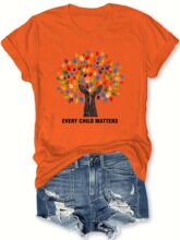 W 91511 Every Child Matters T-Shirt ӡ��T�� ŷ���羳����ѷ��
