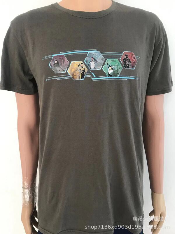 Foreign Trade Export Full Polyester Round Neck Short-sleeved T-shirt South African Malaysia Philippines President's Selection Shirt