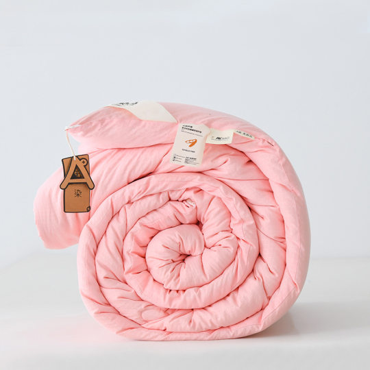 New waffle soybean quilt washed cotton solid color thick warm skin-friendly winter quilt spring and autumn quilt core double wholesale