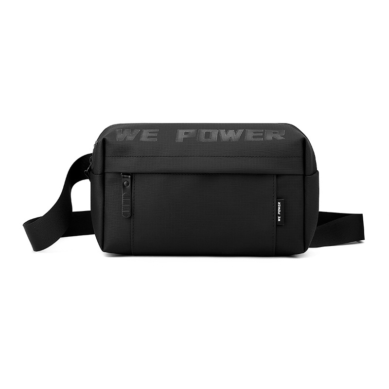 WEPOWER nuevo bolso de hombre, bolso de hombro casual, bolso de pecho, bolso de mensajero de viento funcional, bolso de cintura de moda, bolso pequeño