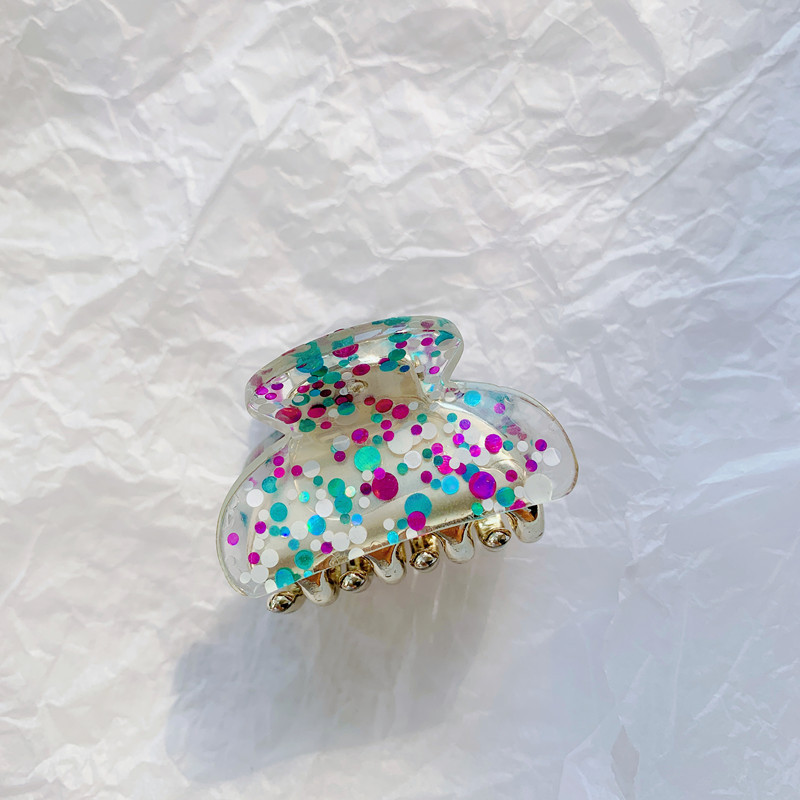 Women's Gender Retro Classic Style Women's Multicolor Solid Color Acrylic Hair Claws