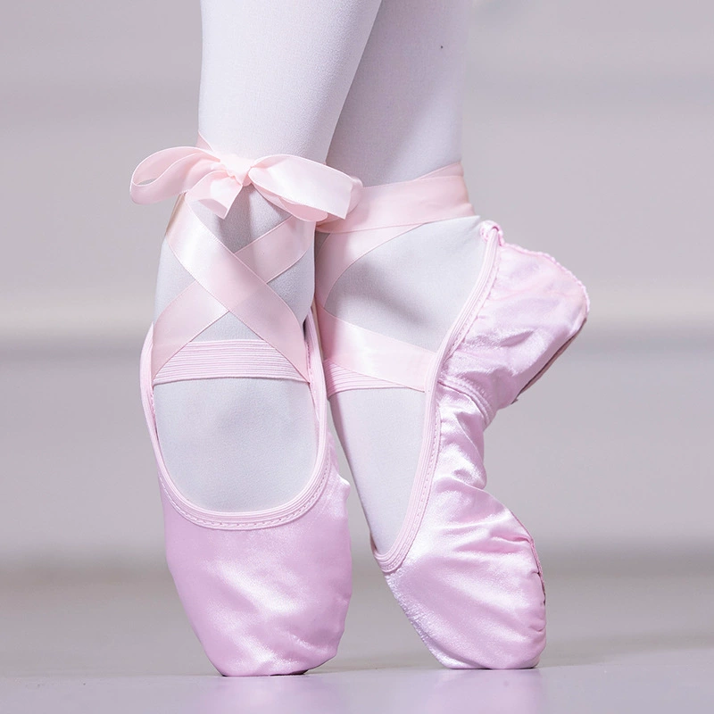 Ballet shoes, children's belt for adults, for beginners, soft sole