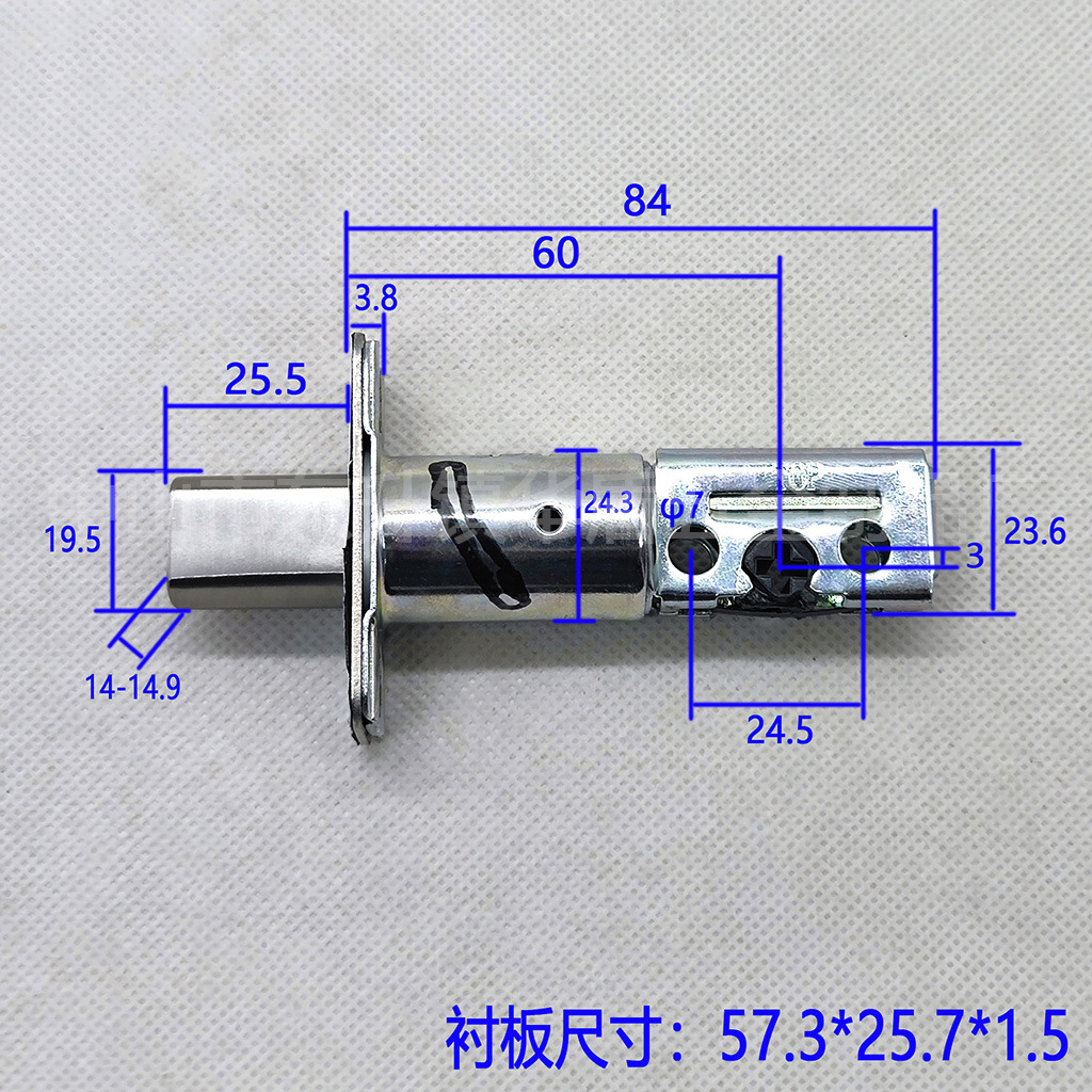 美式单舌电子锁体 旋转式可调60-70 304精铸不锈钢锁舌 闭锁锁舌-阿里巴巴