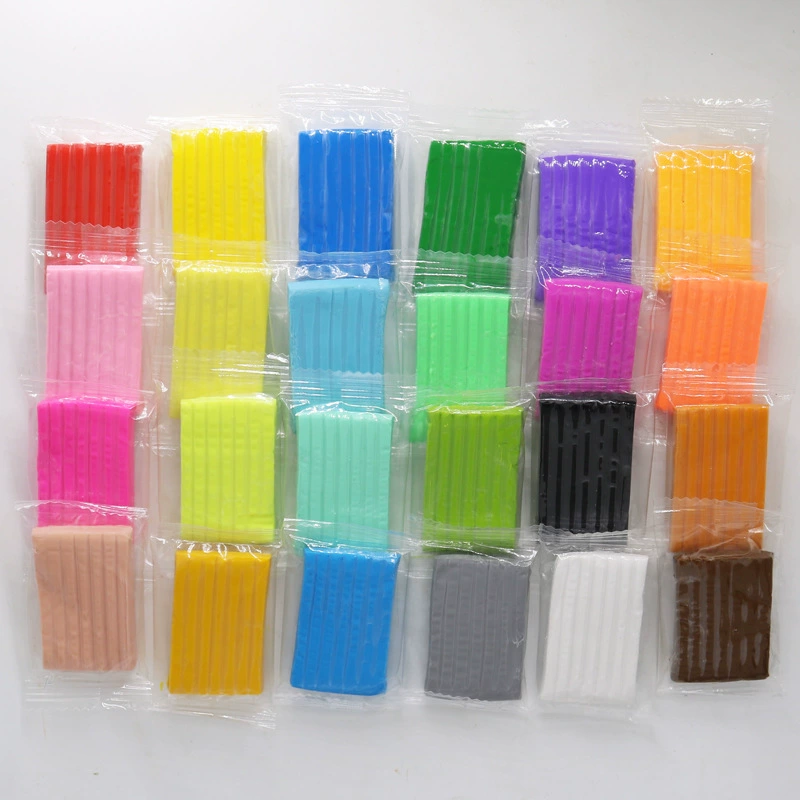 Оптовая продажа с фабрики 20 г экологически чистой цветной керамической грязи для малышей цветной грязи для детей DIY игрушки пластилин скульптура мягкая керамика