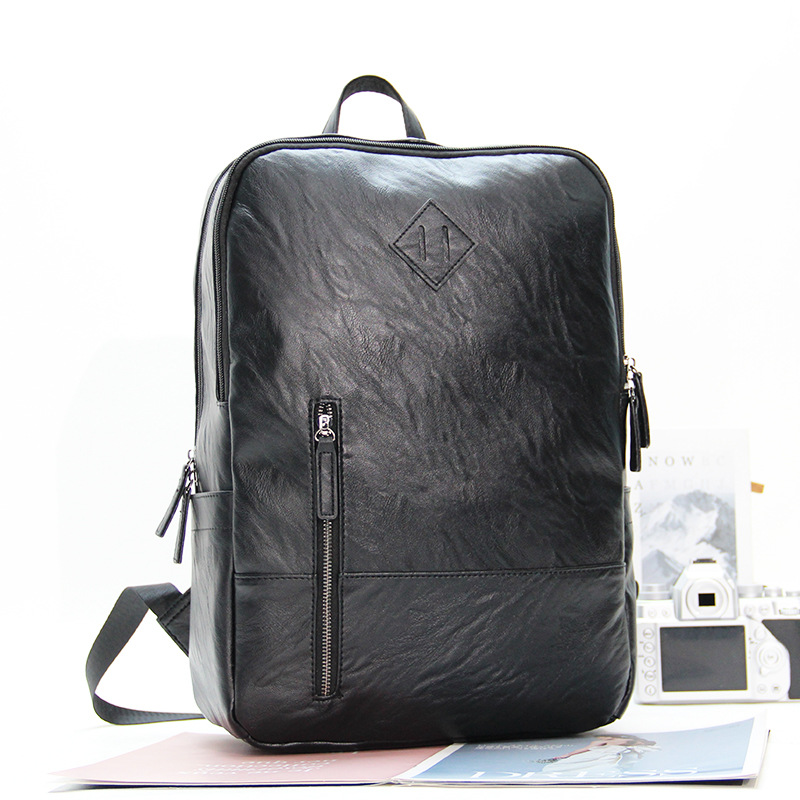 Korean-style men's large-capacity business casual travel backpack, commuter laptop bag for students