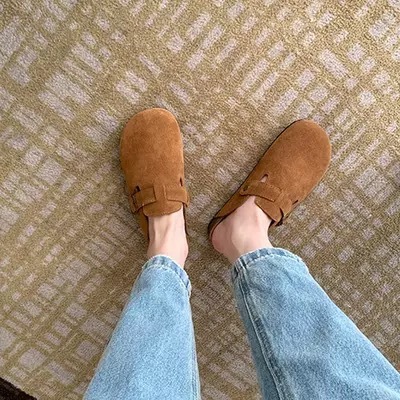 源工場の本革のベーケン靴はだらだらしています。|undefined