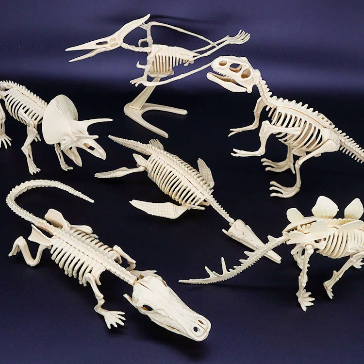 Археологические раскопки игрушки симулированный скелет динозавра статическая модель украшение детей ручной работы DIY развивающие игрушки сокровище