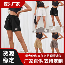 2023跨境爆 款亚马逊独立站秋季抽绳收腰短裤休闲裤低价引流