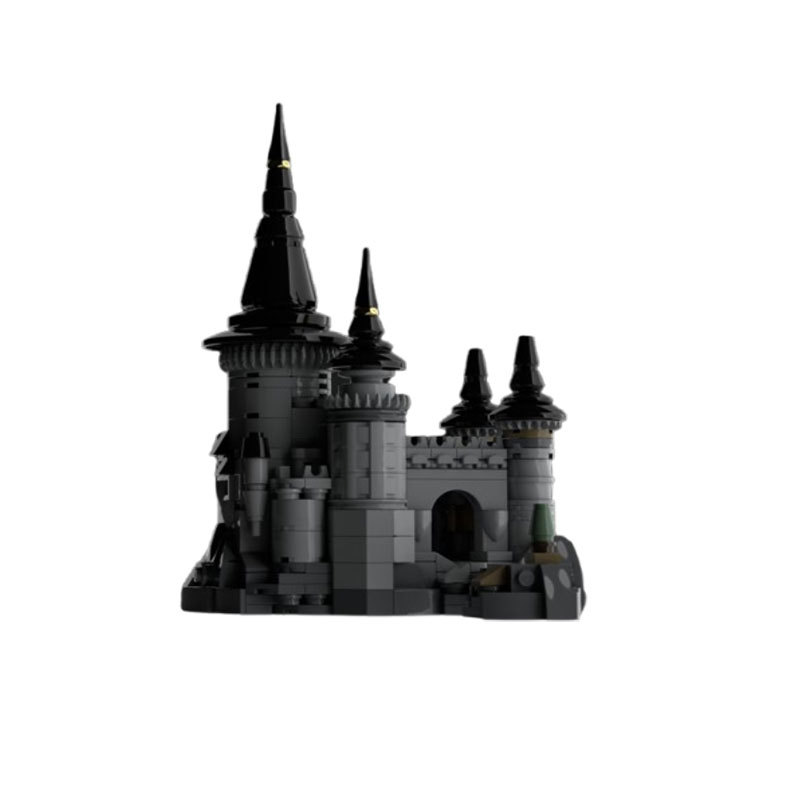 Magic Castle Educational Building Block Model For Children_voghion.com