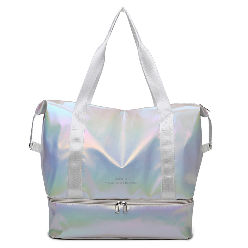 Bolsa de viaje al por mayor bolsa de fitness deportiva de separación húmeda y seca bolsa de equipaje portátil de viaje bolsa de viaje multifuncional de gran capacidad