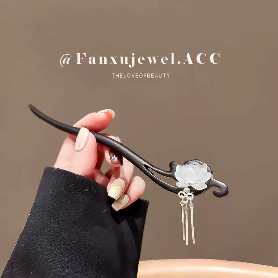 Китайская шпилька, заколка для волос с кисточками, аксессуар, китайский стиль, простой элегантный дизайн, качественный стиль