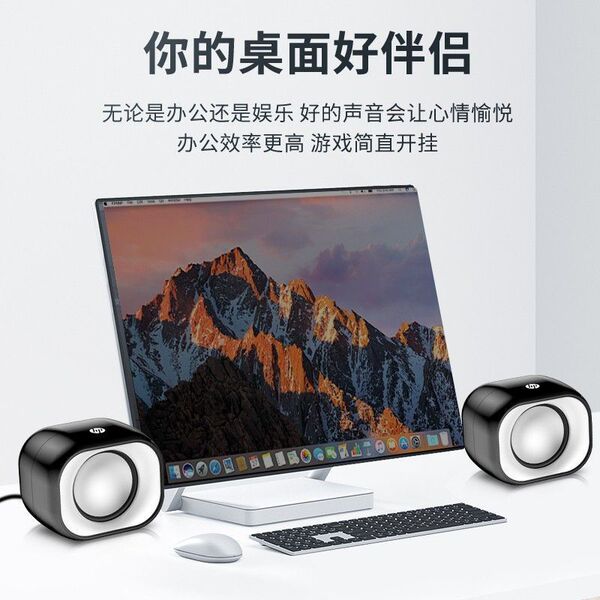 DHS-2111 Audio Wired Computer Speaker Large Available Desktop…