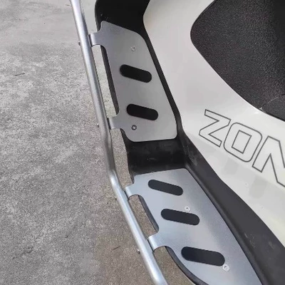 Suitable for Likai 318Gt Bumper Motorcycle bumper - for-lige-318250318gt-painted-silver-export-quality-thickened-set