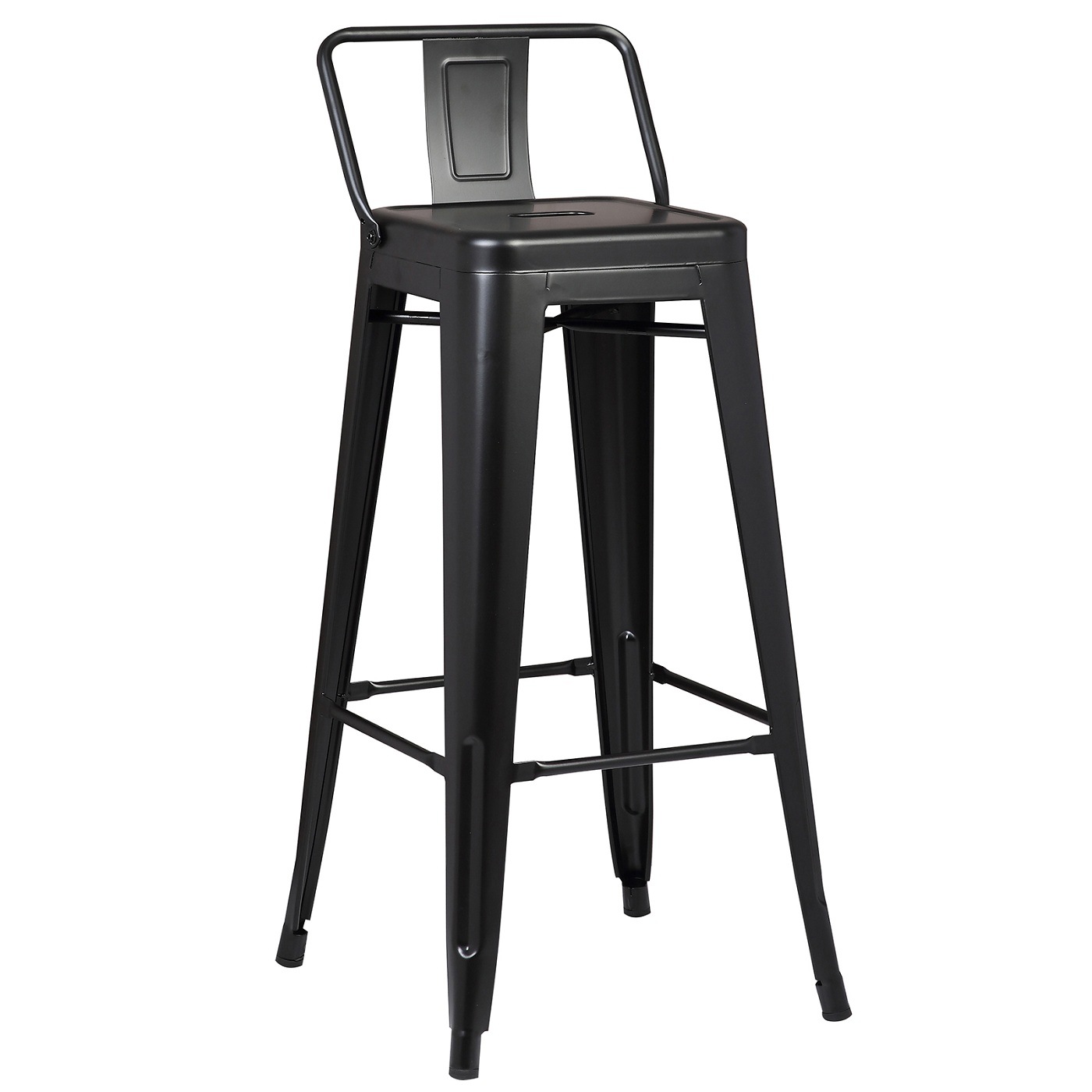 Taburete alto de hierro forjado - Para bar, restaurante y hogar - Estilo industrial - Fabricado en metal - Suministro directo de fábrica image 8