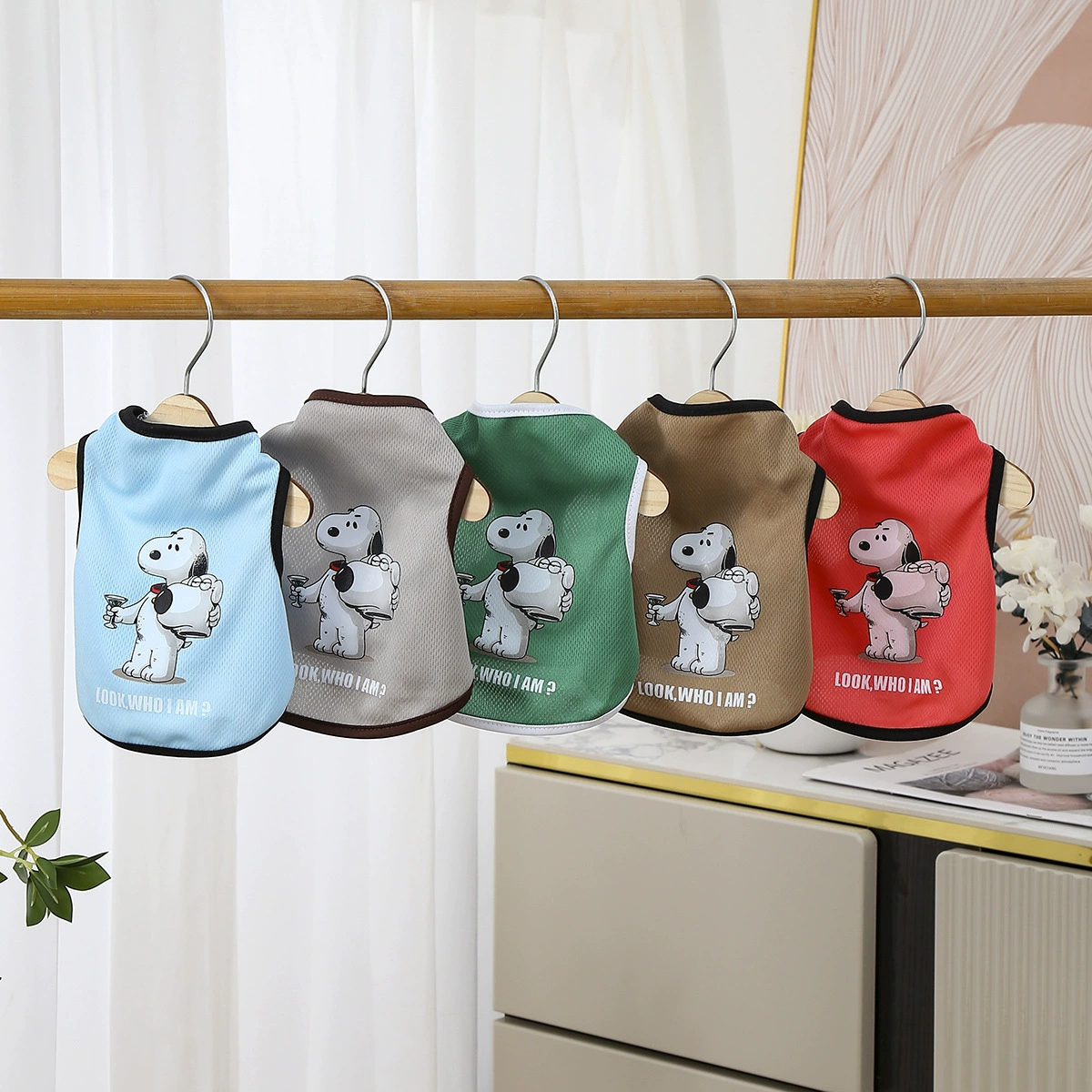 Собака Домашняя Одежда Щенок жилет дышащая красивая одежда для домашних животных жилет мультяшная одежда