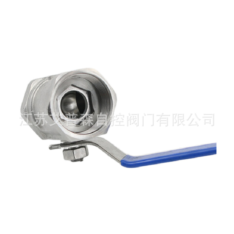 不锈钢丝扣内螺纹开关阀 Q11F-16P一片式缩颈气体球阀