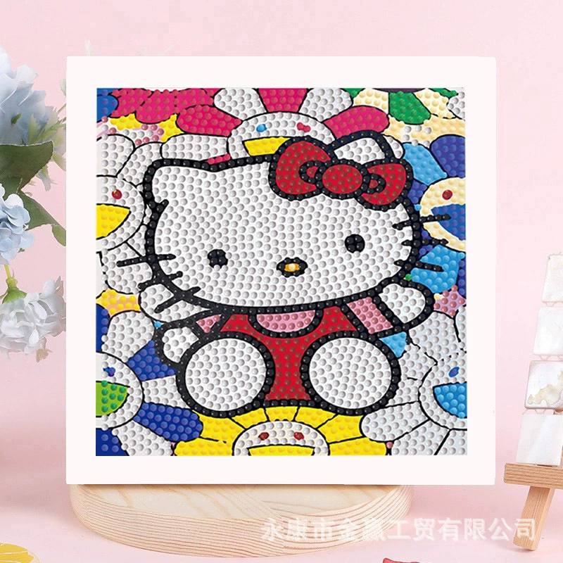 Мультяшная умная игрушка, DIY, новая коллекция, детское handmade diy, украшенная бриллиантами
