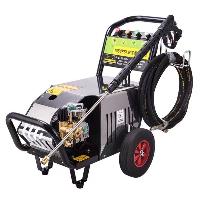 1200 kg comerciales de agua de alta presión máquina de limpieza máquina de lavado de automóviles bomba de agua de alta presión de alta potencia cepillo de automóviles de alta presión image 3