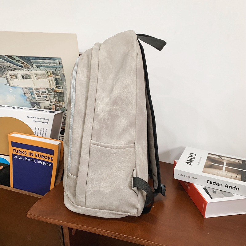 2024 nueva mochila casual simple de gran capacidad, mochila de computadora de viaje al aire libre fresca de moda, mochila escolar para estudiantes de secundaria