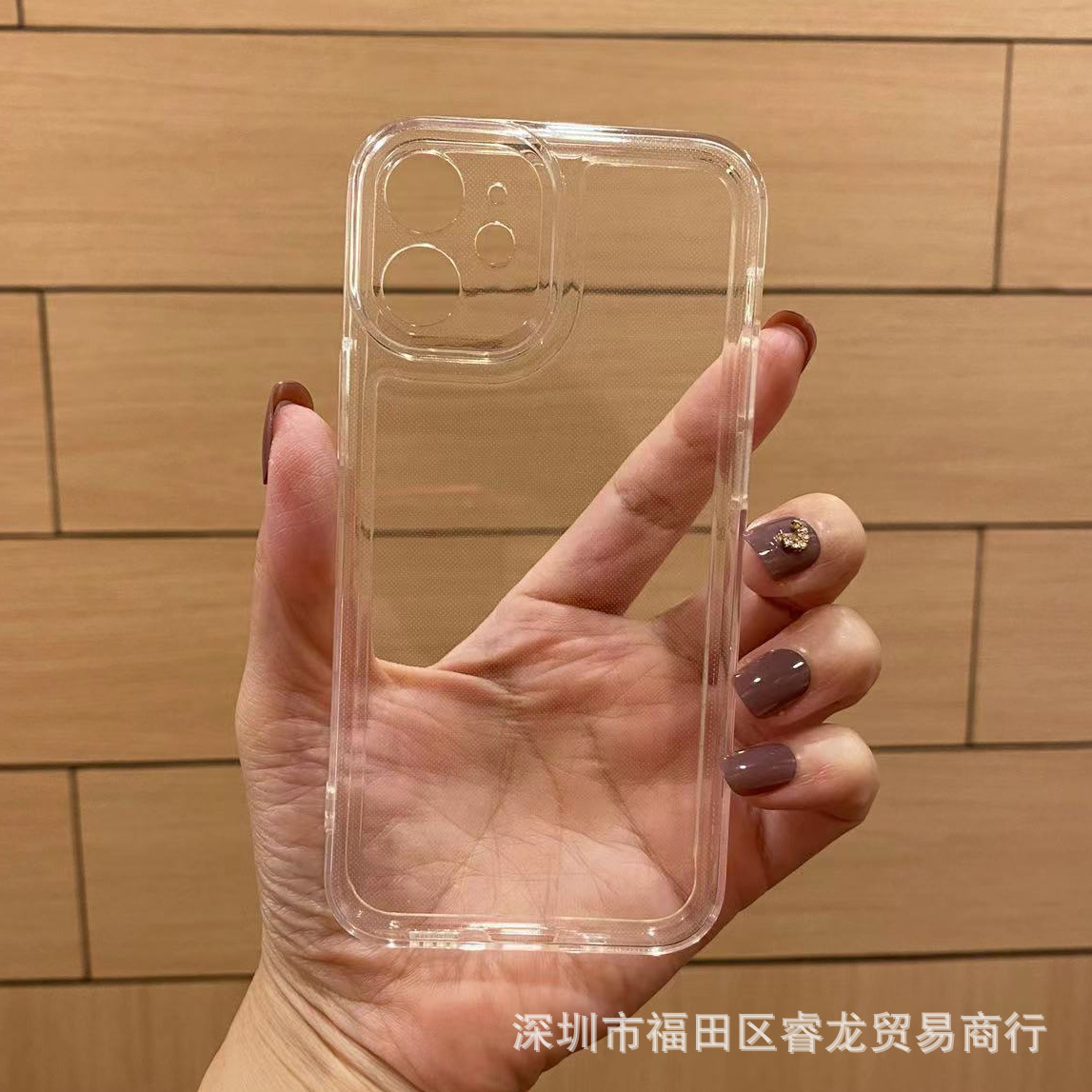 애플 12 미니 스페이스 쉘-투명