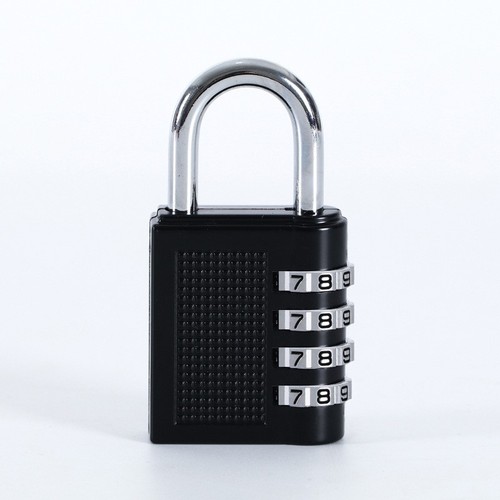 Factory Direct Wholesale Password Padlock 4-Digit Password Large Password Lock Cross-Border Exclusive Gym Cabinet