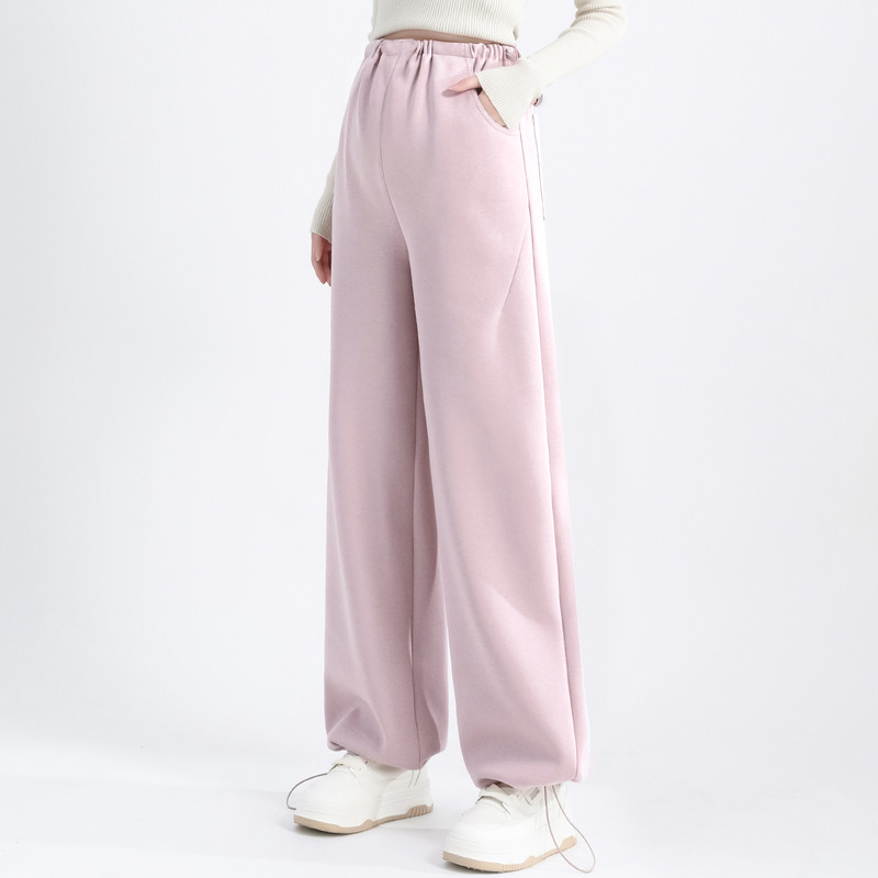 Pregnant Women's Wide-leg Sports Pants Autumn and Winter Outer Wear Loose Pants Small Casual plus size Loose Straight Pants Pregnant Women's Wide-leg Sports Pants Autumn and Winter Outer Wear Loose Pants Small Casual plus size Loose Straight Pants