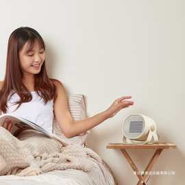 小熊暖脚神器DNQ-C05A1家用办公室电暖气小型桌下取暖烤脚暖风机