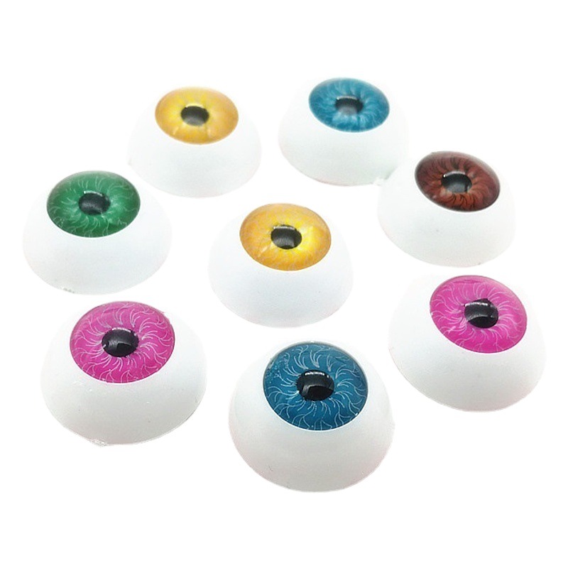 Estilo Harajuku DIY crema caja del teléfono ojo cuentas bjd keer muñeca ojo cuentas ojo redondo 20mm