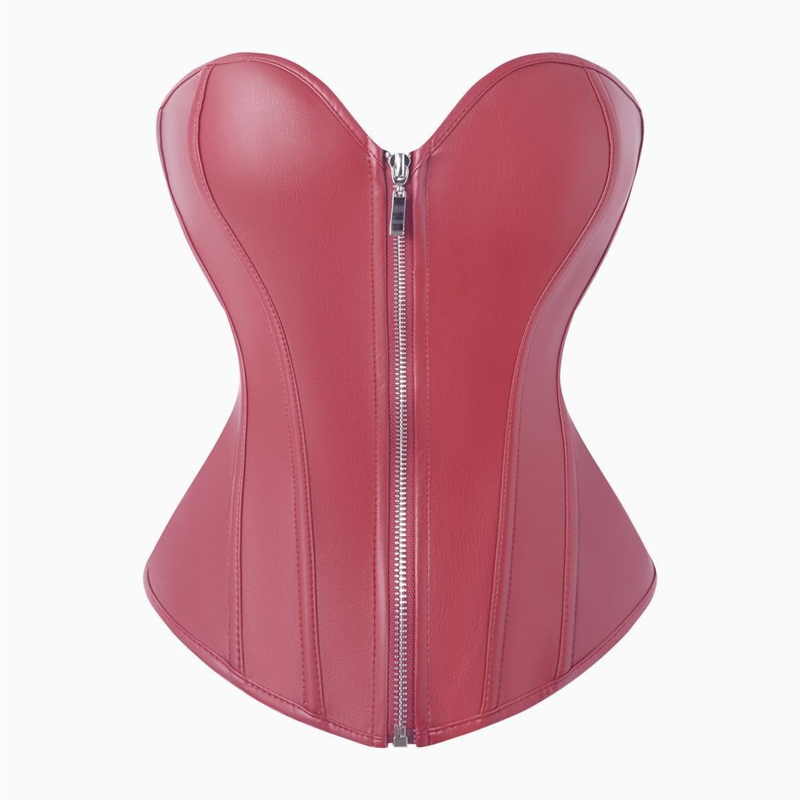 Corsé sexy estilo palaciego punk con cremallera para mujer, top moldeador de abdomen, venta al por mayor transfronteriza del fabricante. image 3