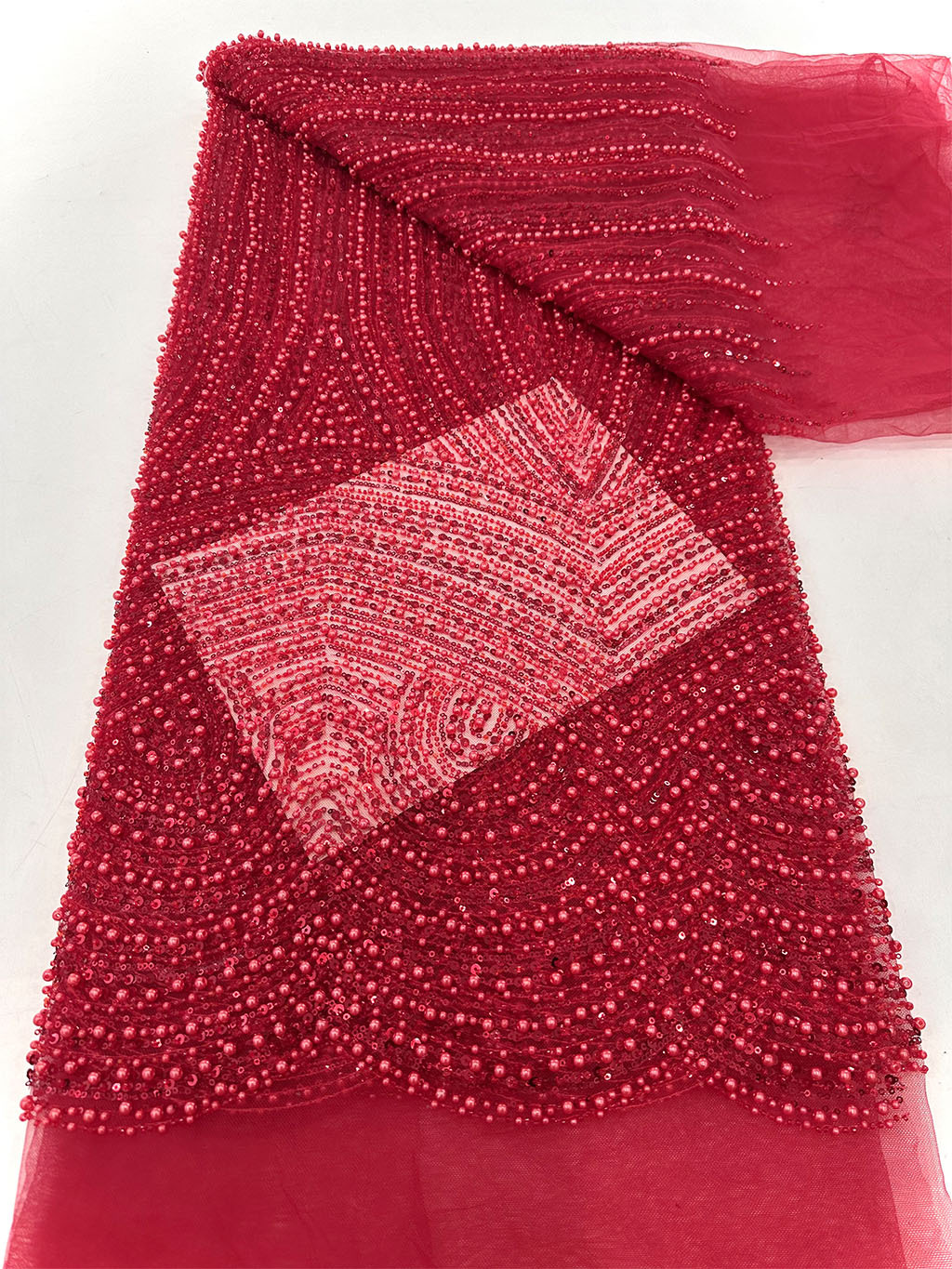 Tejido de boda bordado de perlas, tejido de bordado de perlas, tejido de bordado de perlas, alfombra roja de boda, vestido de compromiso, tejido bordado