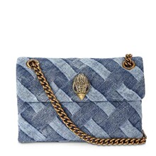 跨境鹰头牛仔布包单肩斜挎链条包 欧美时尚复古广州狮岭源头厂家