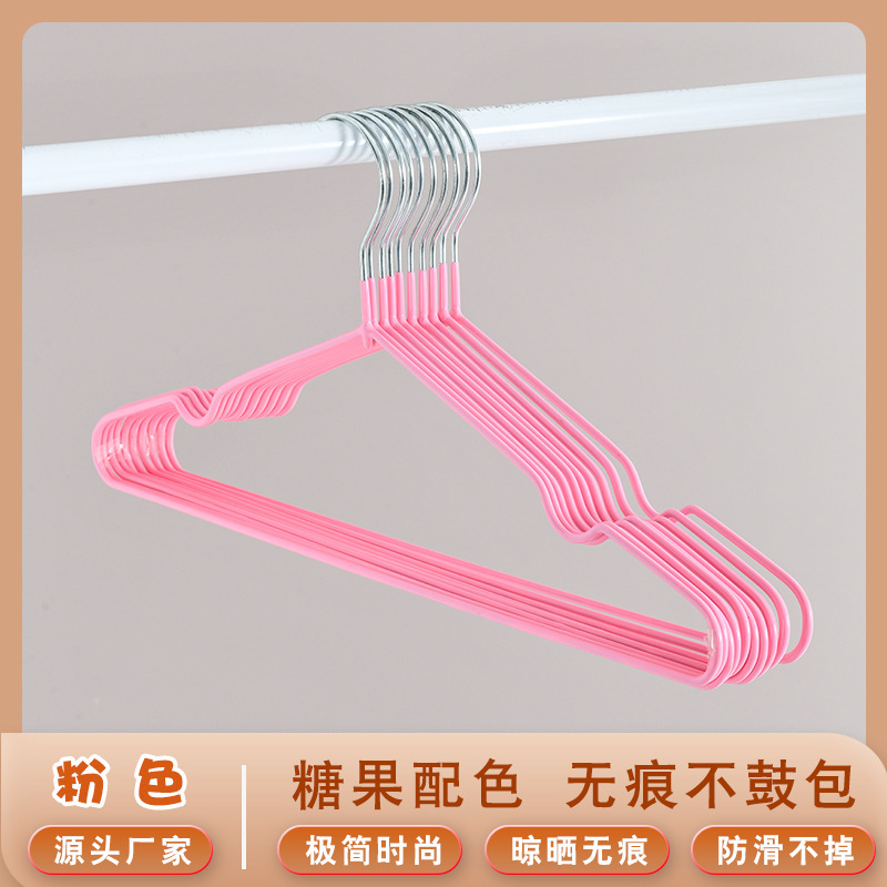 Xianghua 家庭用大人と子供用多機能滑り止めシームレス厚い厚い吊り下げ衣類乾燥ラック浸漬プラスチックワイヤーハンガー|undefined