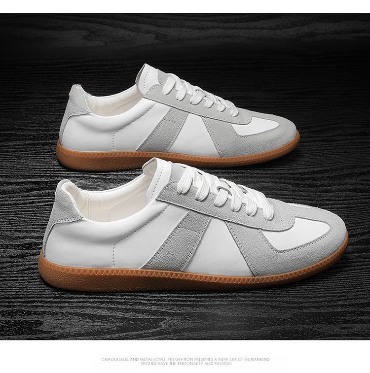 Zapatos de entrenamiento alemanes para mujer 2025 primavera nuevo estilo salvaje retro Forrest Gump zapatos deportivos de suela gruesa zapatos blancos casuales zapatos de deporte zapatos de hombre