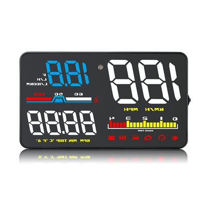 Speedometer Water Temperature Fuel Consumption – Vehicle HUD