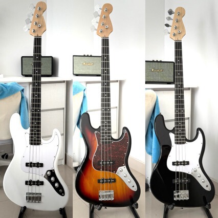 J-Type Electric Bass Four-String Bass Class Factory Delivery Cheap Batch Cross-Border One Piece Free Shipping J-Type Electric Bass Four-String Bass Class Factory Delivery Cheap Batch Cross-Border One Piece Free Shipping