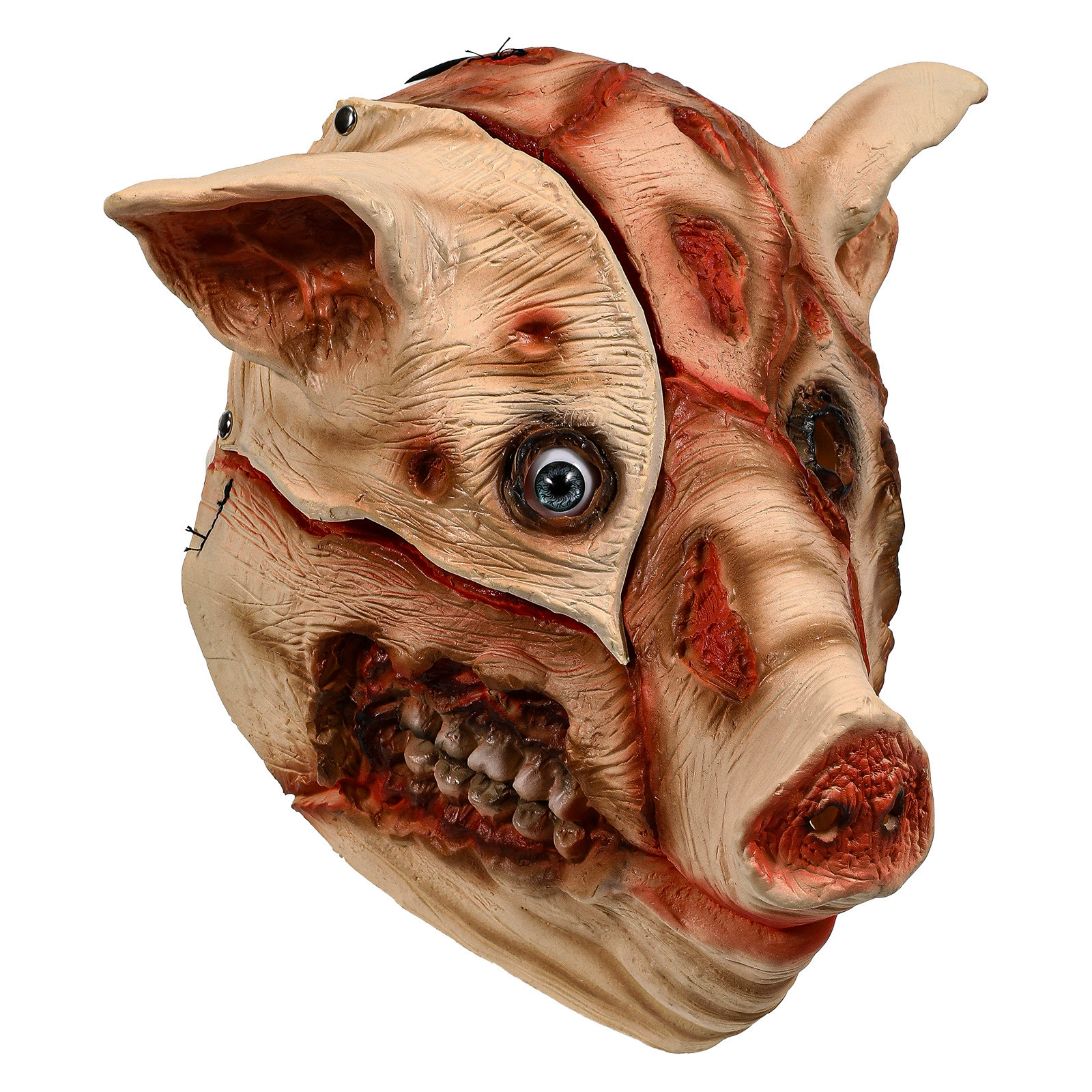 Хэллоуин латексная маска для глаз pig head mask иностранная торговля страшная маска животного дом-хаус вечеринка атрибуты