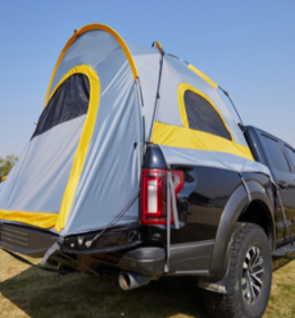 Cross-Border Pickup Truck Tent, Outdoor Camping Car Rear Tent, Car-Mounted Fishing Tent, Car Roof Tent, Outdoor Camping Tent