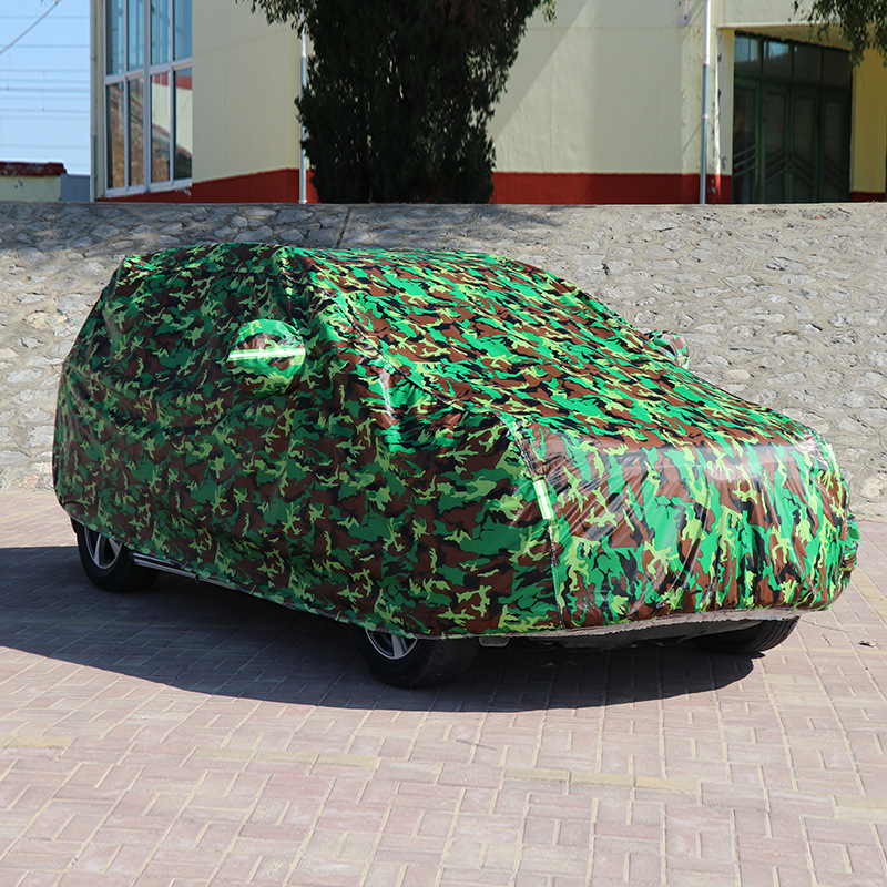 Car Cover, Suv Full Cover, Full Vehicle Dupont Oxford Car Cover, Sun Protection, Rain Protection, Dust Protection, Camouflage Car Body Cover