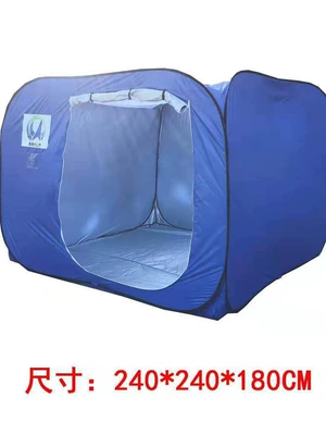 Indoor Disaster Relief Isolation Emergency Rescue Tent Automatic Quick Open Large Steel Wire Tent Model Export