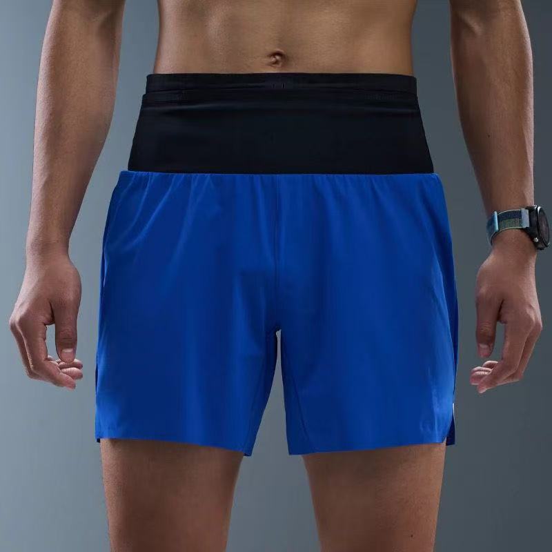 Sports Running Shorts Marathon Track and Field Summer Training Quick-Dry Quarter-Length Shorts with Taped Seams Racing Zipper Waist Pouch Straight Cut Sports Running Shorts Marathon Track and Field Summer Training Quick-Dry Quarter-Length Shorts with Taped Seams Racing Zipper Waist Pouch Straight Cut