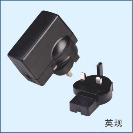 德盈工厂供应12W英规电源外壳 线充开关适配器外壳 快充电源外壳