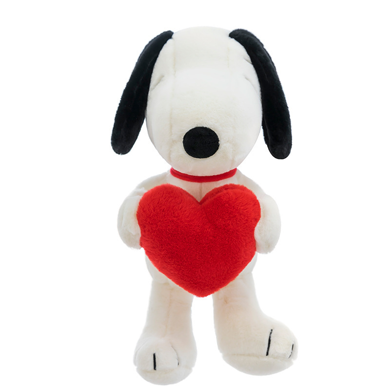 New Snoopy Plush Toy, Cute Dog Doll, Wholesale Export Cartoon Leather Shell, Gift for Kidsren