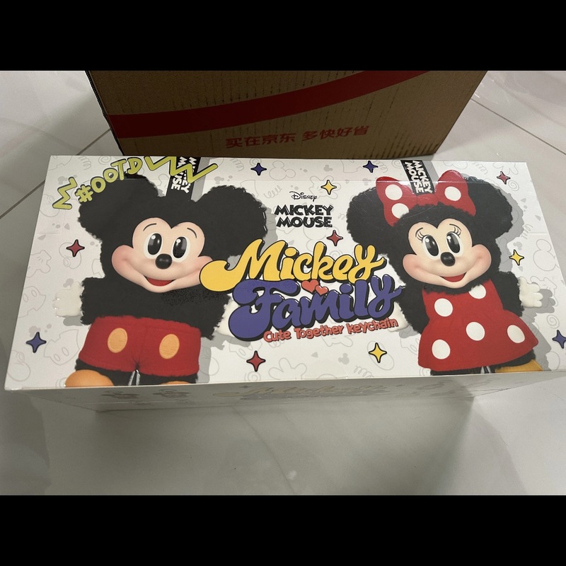 POPMART バブルマート ミッキーファミリー かわいい一緒にペンダントシリーズ フィギュア ブラインドボックス トレンディなギフトオーナメント|undefined