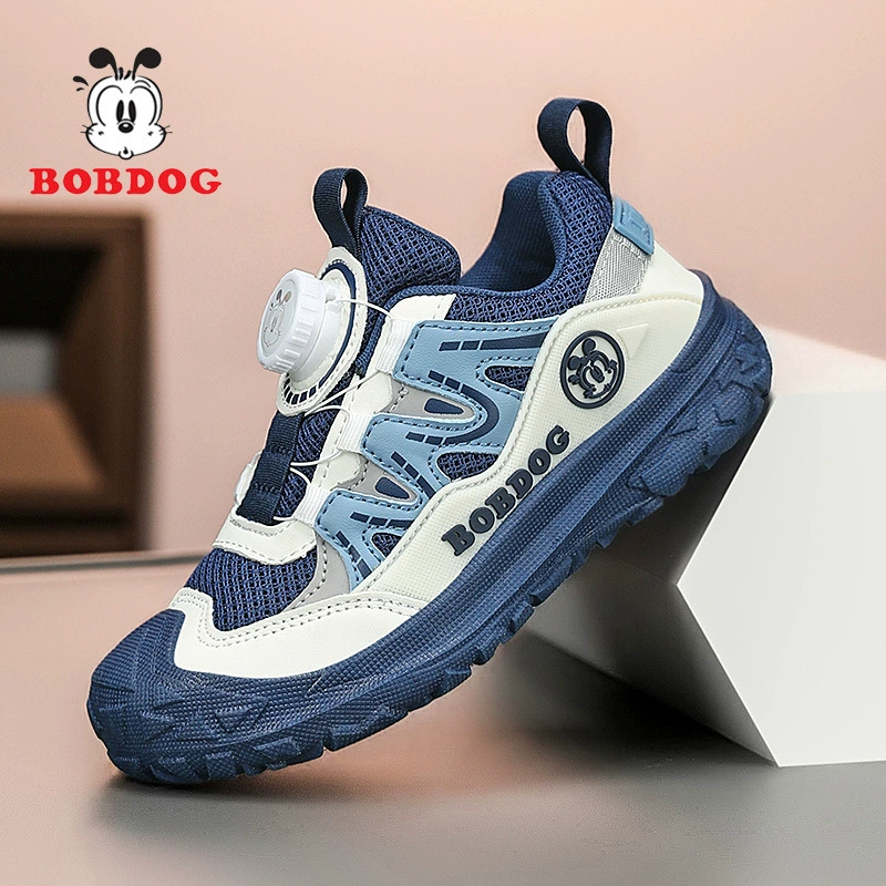 Дышащие износостойкие детские спортивные кроссовки для мальчиков Bobdog, разные размеры и цвета