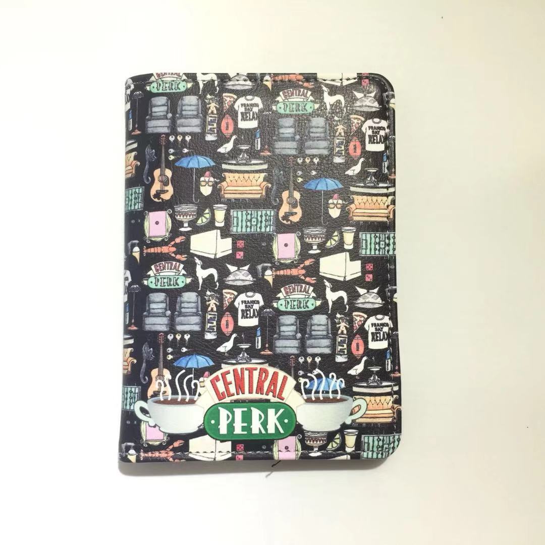 American TV series Friends Passport Cover the Office Travel Document Protective Cover Passport Book