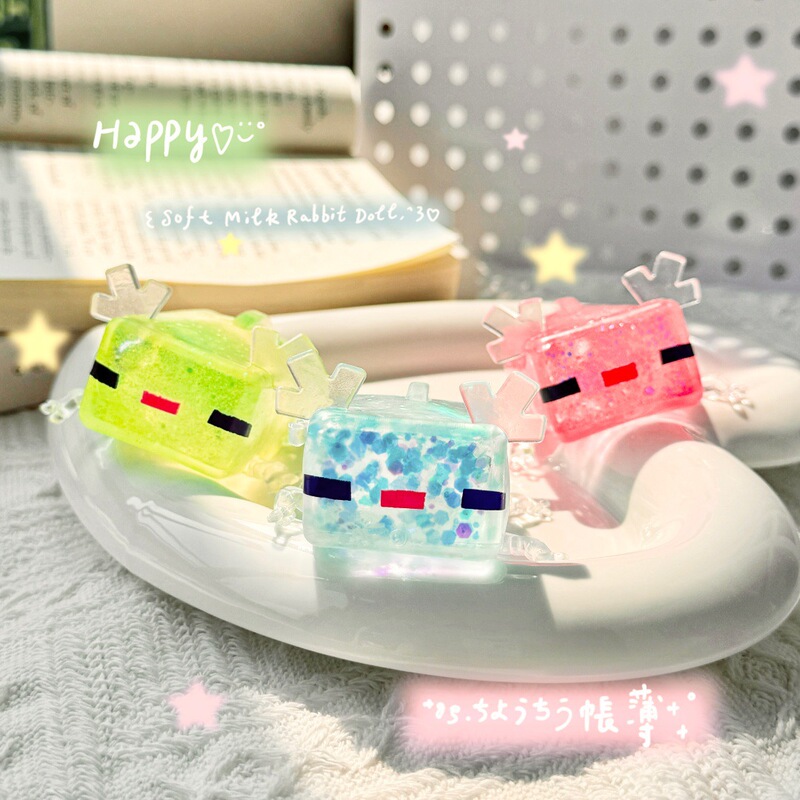 Aurora Colorful Axolotl Maltose Squishy Toy Creative Internet Sensation Moldable Stress Relief Animal Toy Aurora Colorful Axolotl Maltose Squishy Toy Creative Internet Sensation Moldable Stress Relief Animal Toy