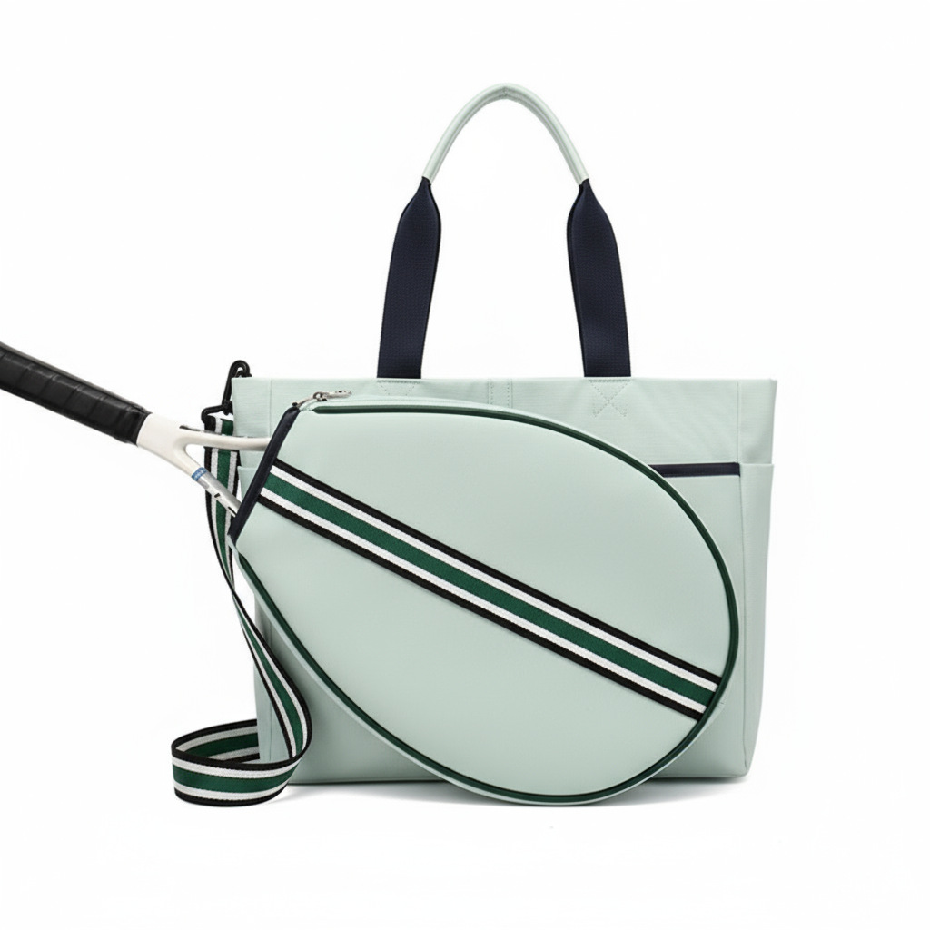 Bolsa de tenis nueva gran capacidad impermeable bádminton raqueta bolsa deportiva al aire libre raqueta almacenamiento mochila portátil