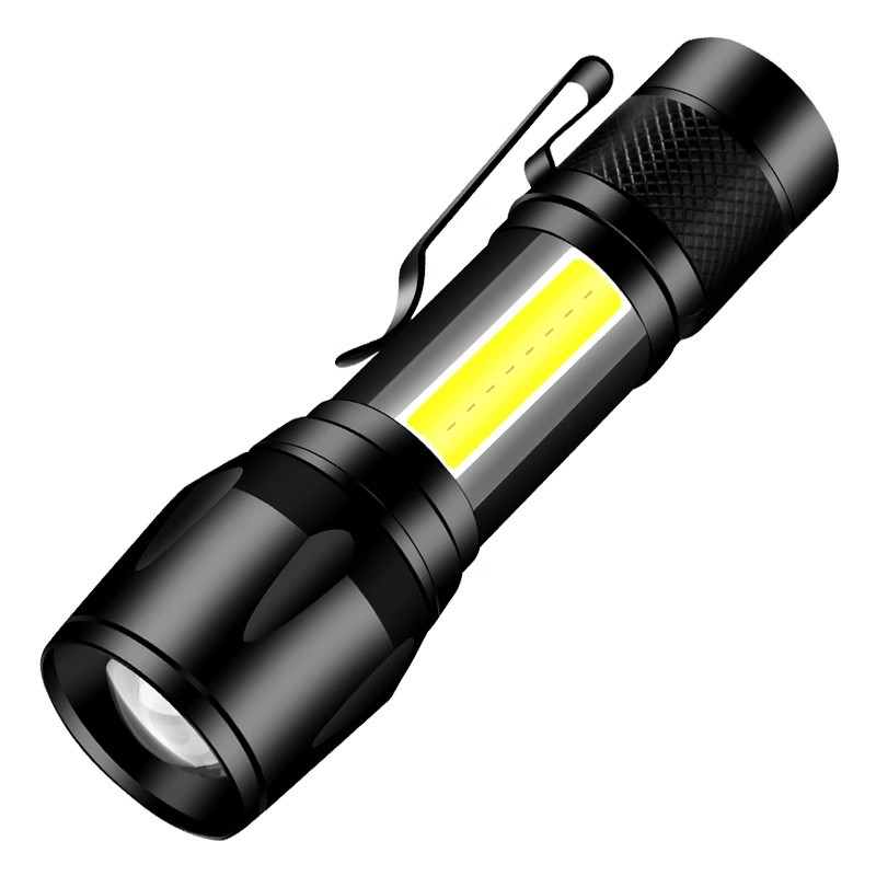 LED super bright flashlight, travel small handheld emergency light for students