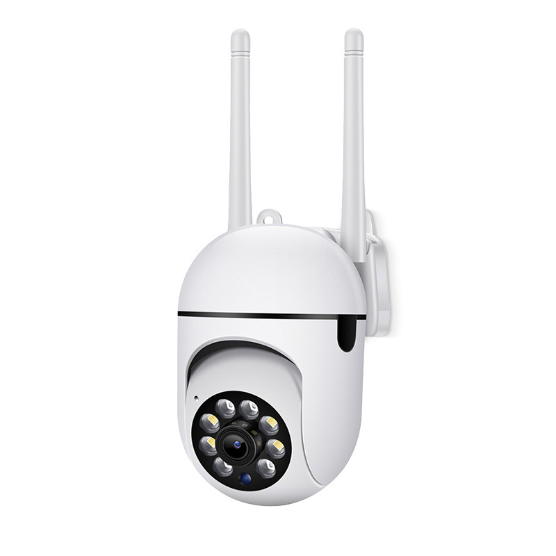 A7 inalámbrico WiFi cámara de vigilancia de seguridad 360 grados de visión nocturna remoto HD interior y exterior de la cámara montada en la pared